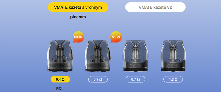 zobrazené kompatibilné cartridge s popisom